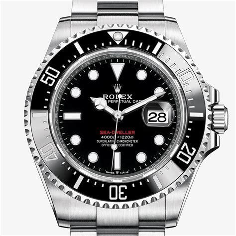 Rolex sea dweller oyster steel